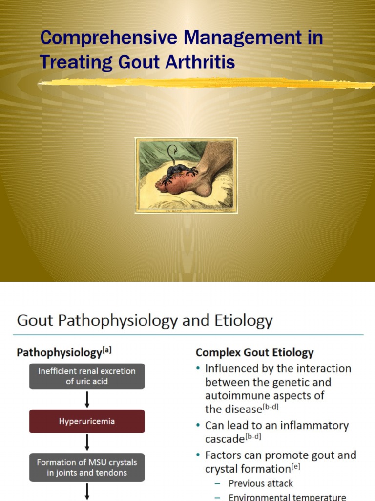 Gout Arthritis Konas IRA Palembang 2018 PDF Gout Rtt