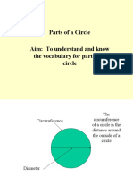 Parts of the Circle