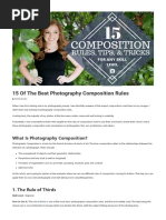 15 of The Best Photography Composition Rules