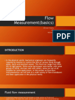 Flow Measurement (Basics) : Ashvani Shukla C&I Reliance