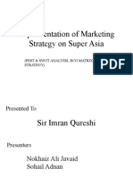 Implementation of Marketing Strategy On Super Asia: (Pest & Swot Analysis, BCG Matrix & Strategy