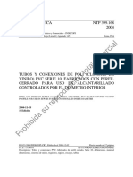 Norma Técnica NTP 399.168 Peruana 2004: 2004-11-18 1 Edición