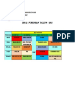 Jadual Kelas E-Pembelajaran Tingkatan 4 2021 Bil 1