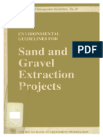 Environmental Guidelines for Sand and Gravel Extraction Projects_UNEP_1990