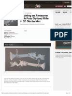 Steampunk Gun Modeling Max