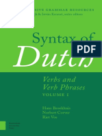 Syntax Of: Dutch
