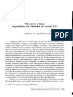 Vida Nova à Força_ Degredados Em Salvador No Século XVI