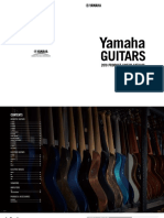 2018 Yamaha Guitars Catalog
