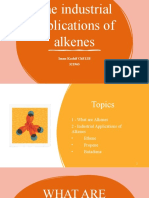 The Industrial Applications of Alkenes