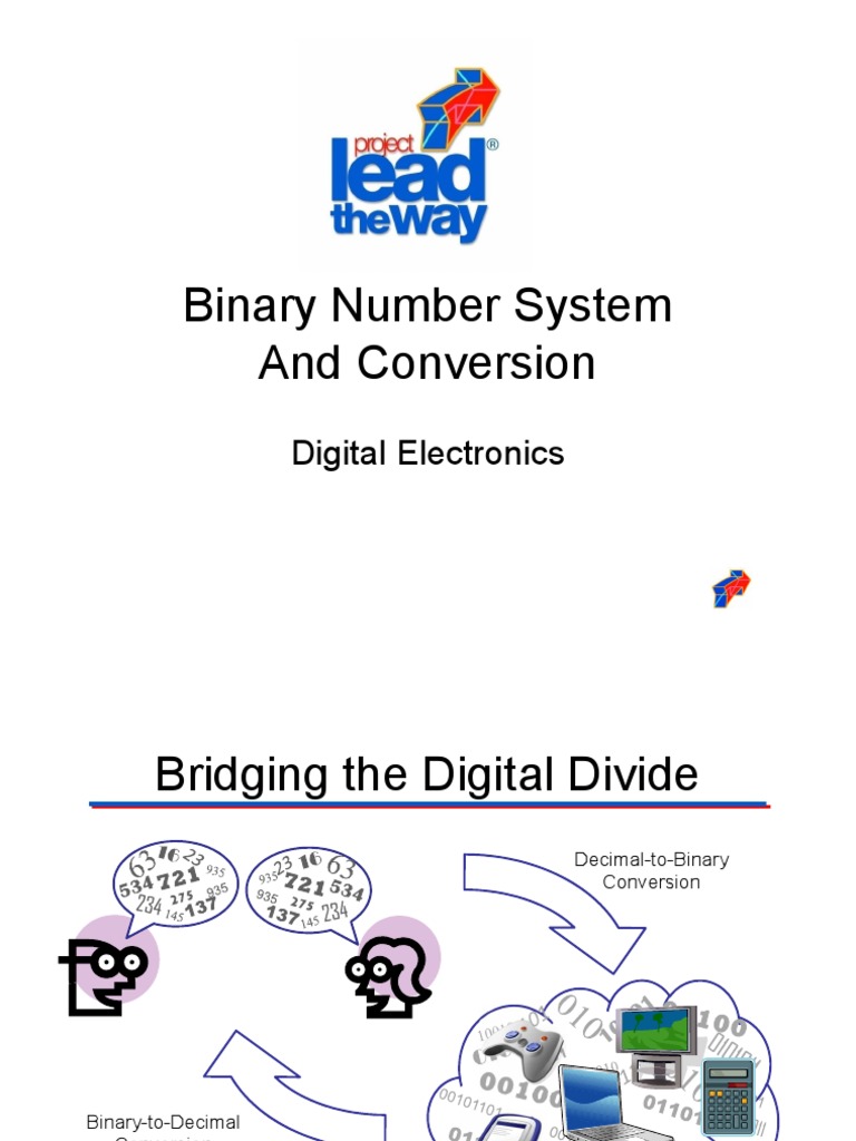 Binary Number System and Conversion Digital Electronics PDF Theory