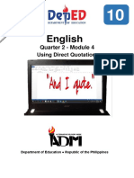 English10 q2 Mod4 Usingdirectquotation v3