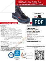 Ficha Bota Jumbo Negra 725500