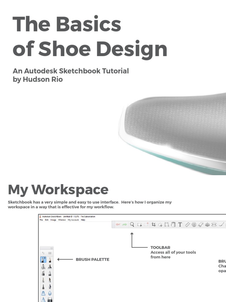 Shoe Design Basics Tutorial | PDF | Shadow | Texture Mapping