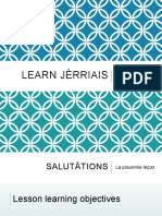 Learn Jèrriais - Lesson 1 2