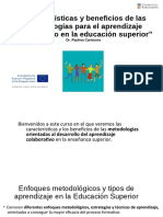 Carnicero_caracteristicas y Beneficios de Las Metodologias Para El Aprendizaje Colaborativo en La ES