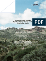 Rosemont Copper Company Dry Stack Tailings Storage Facility Final Design Report