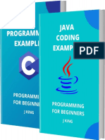 JAVA CODING AND C PROGRAMMING EXAMPLES - PROGRAMMING FOR BEGINNERS (BooksRack - Net)