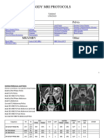 Body Mri Protocols: Abdomen Pelvis