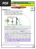 Serie Physique-Chimie (RLC-LIBRES+Loi D'action) +correction