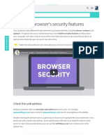 Your Browser's Security Features: Check The Web Address