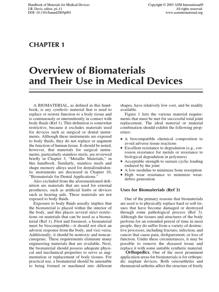 Handbook of Materials For Medical Devices PDF Artificial Cardiac Pacemaker Biomaterial