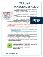 Causas y manejo del traumatismo craneoencefálico