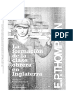 t5 E.P.thompson Formacion Clase Obrera Inglaterra (Prefacio Cap6 Explotacion)