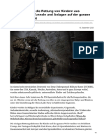 Anonym - Das Militär setzt die Rettung von Kindern aus unterirdischen Tunneln und Anlagen auf der ganzen Welt (Netz)