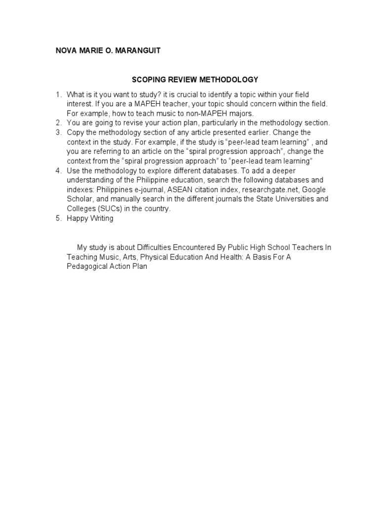 Challenges in Teaching MAPEH Subjects | PDF | Learning | Applied Psychology