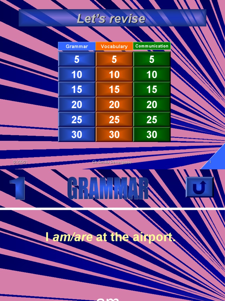 Jeopardy Adults PDF Human Communication Morphology