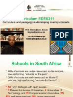 Curriculum and Pedagogy in Developing Country Contexts