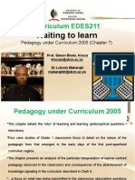 Curriculum EDES211: Waiting To Learn