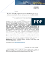 El Grupo de Ayuda Mutua Como Modelo de Intervención en Un Contexto Comunitario. El Caso de Mujeres Con Obesidad Mórbida