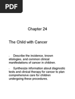 Chapter 24.child With Cancer