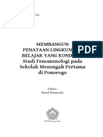 Membangun Penataan Lingkungan Belajar Yang Kondusif - Cetak