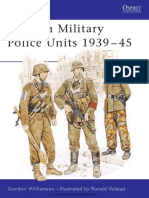 German Military Police Units 1939-45 (Osprey Publishing)