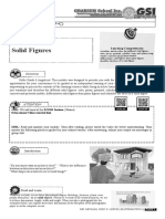 Solid Figures: Mathematics 6 Module 13