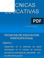 Tecnicas Educativas 2010