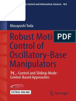 Robust Motion Control of Oscillatory-Base Manipullators