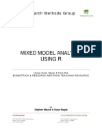 2009 Mixed Model Analysis Stephen - Mbunai - Sonal - Nagda