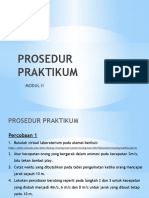 Prosedur Praktikum