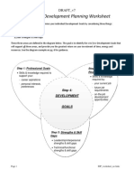 Individual Development Planning Worksheet: DRAFT - v7