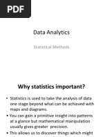 Statistical Techniques - Bda