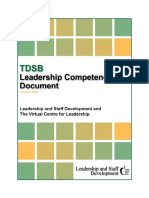 TDSB Leadership Competencies