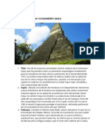 Principales centros ceremoniales maya