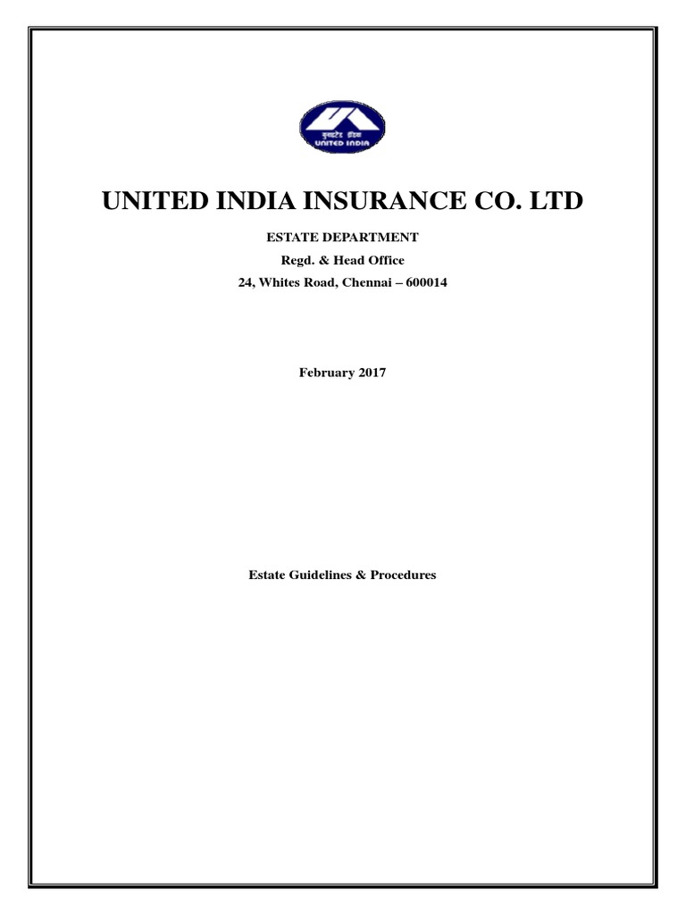 Estate Manual 2017 23rd Feb PDF Lease Landlord