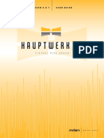 Haupt Werk Installation and User Guide
