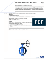 Avk Concentric Loose Liner Butterfly Valve, Pn10/16, DN350-400 76/70
