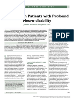 Lip-Biting in Patients With Profound Neuro-Disability: J M J F