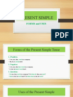 Present Simple: Forms and Uses